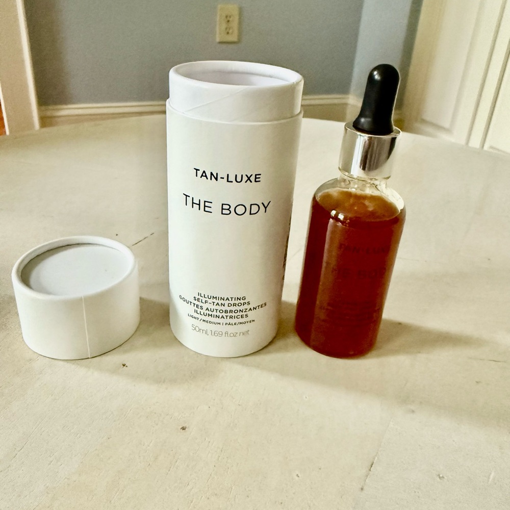 Tan Luxe The Body Self Illuminating Drops Light/Medium NIB 🌴🌴🌴